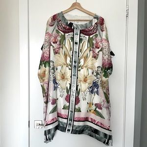 LIKE NEW Ted Baker Silk Kaftan Dress Size 2